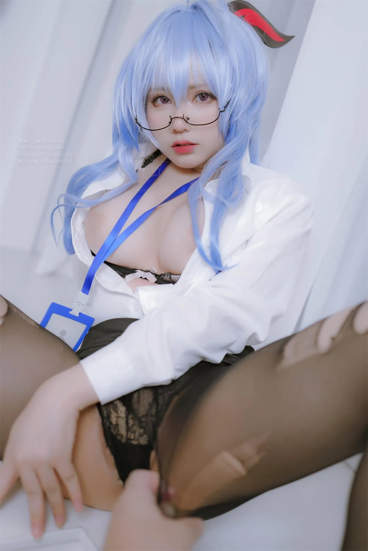 Nyako喵子 – NO.43 原神甘雨OL [79P]插图3